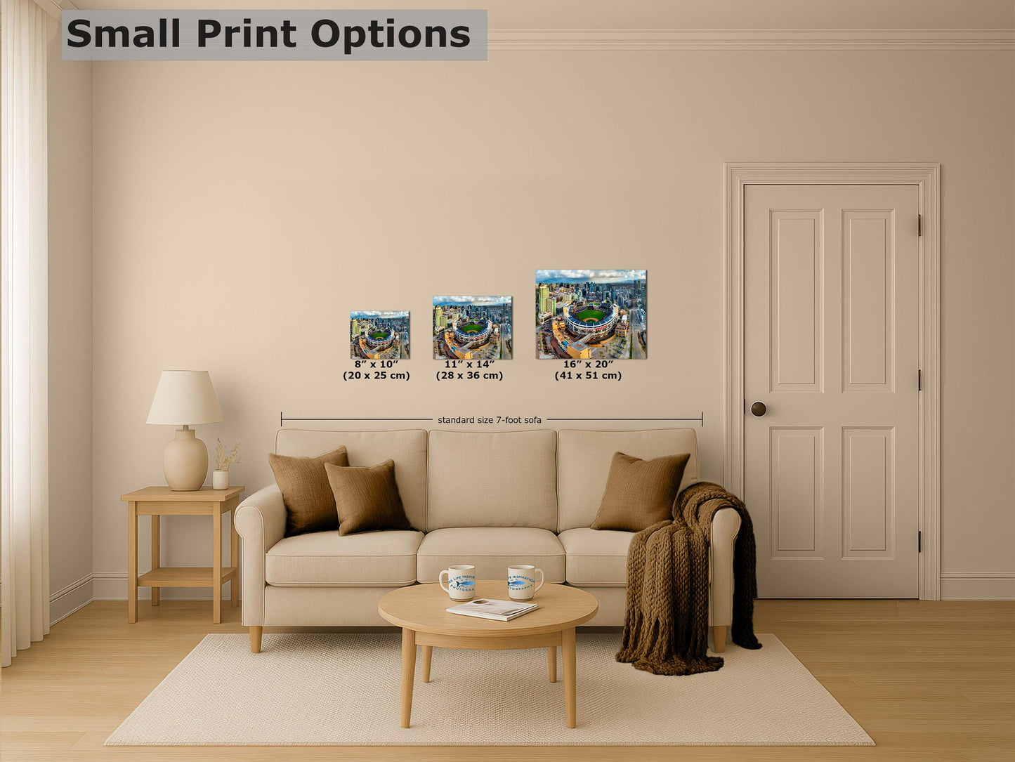 San Diego Padres Baseball Petco Park Skyline Print – MLB Stadium Wall Art for Sports Fans & Home Decor