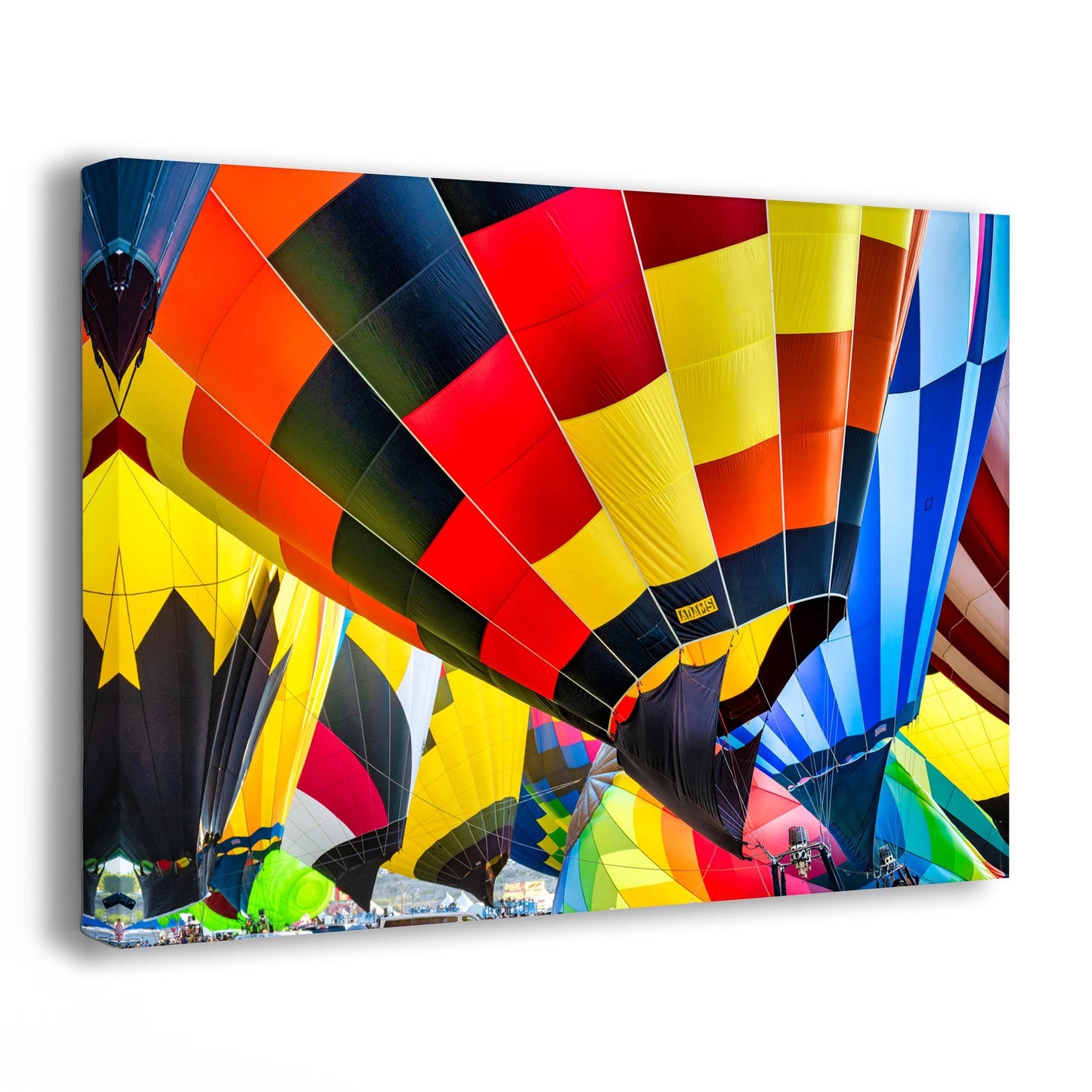 Hot Air Balloon Festival Mass Ascension Close Up | Albuquerque New Mexico Balloon Fiesta Wall Art | Office, Cubicle & House Decor