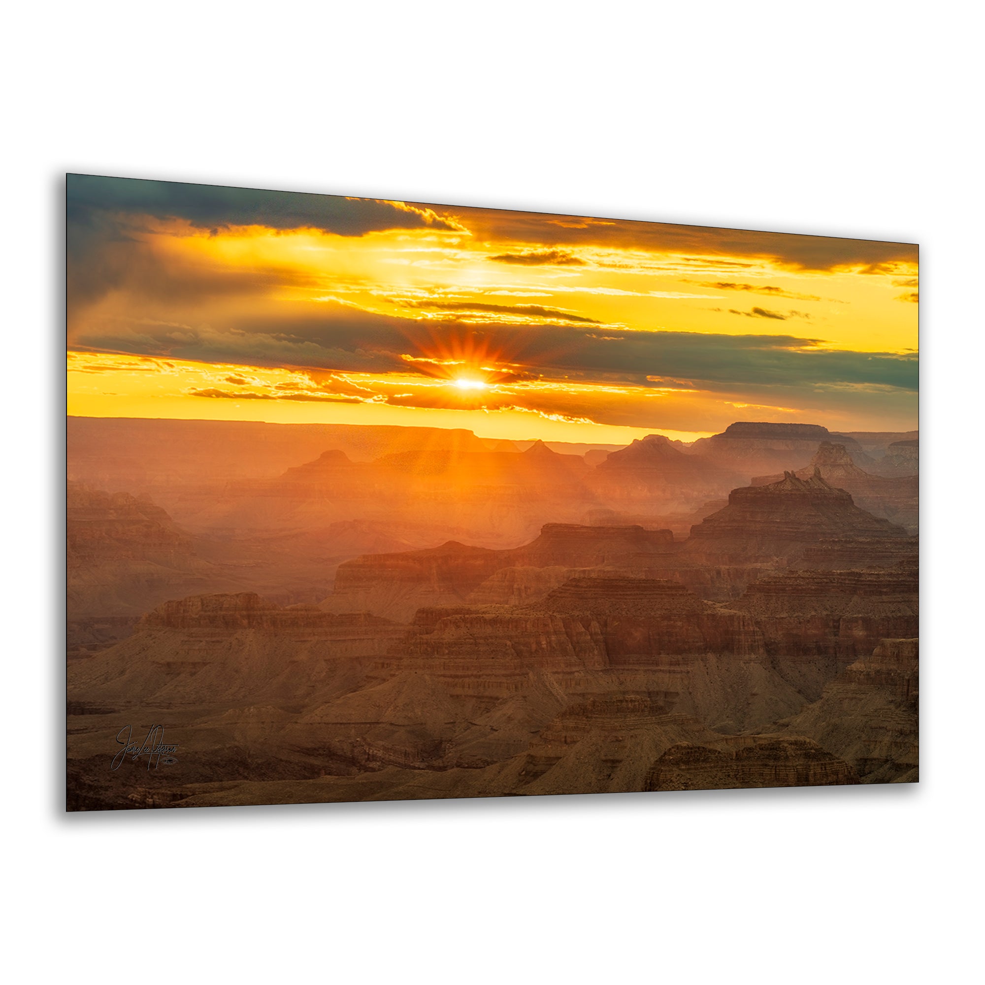 Grand Canyon National Park Sunset, Arizona Desert Picture Nature Photo, Bohemian Style Relaxation Artwork for Meditation, Apartment, Office & House Decor