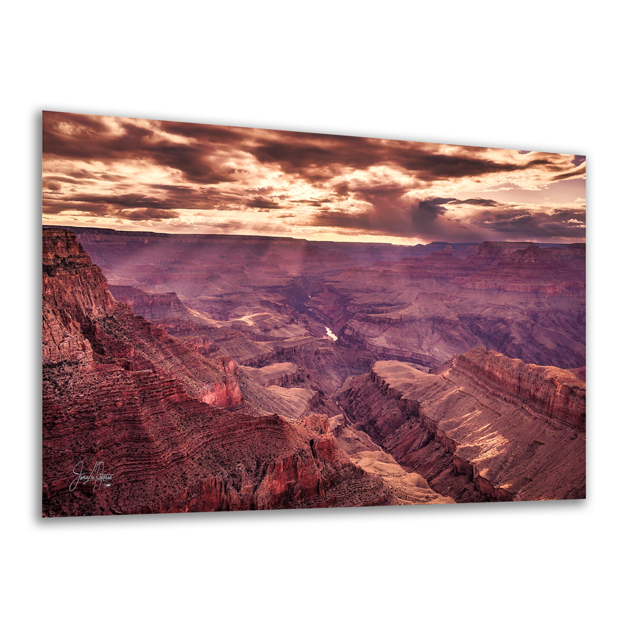 Grand Canyon National Park, Arizona Desert Picture Sunset Nature Photo, Bohemian Style Relaxation Artwork for Meditation, Apartment, Office & House Decor