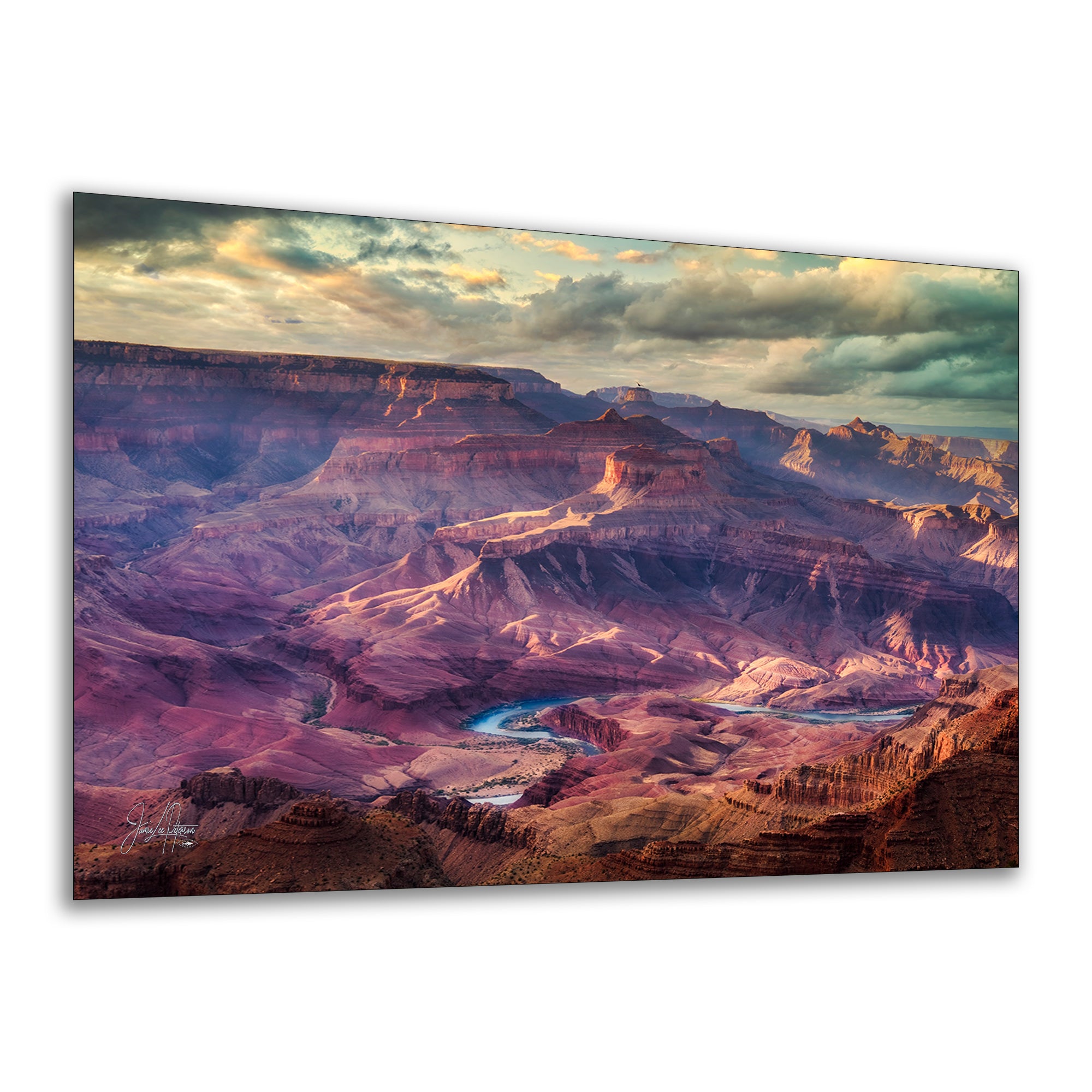 Grand Canyon National Park, Red Rock Arizona Desert Picture Nature Photo, Bohemian Style Relaxation Artwork for Meditation, Apartment, Office & House Decor