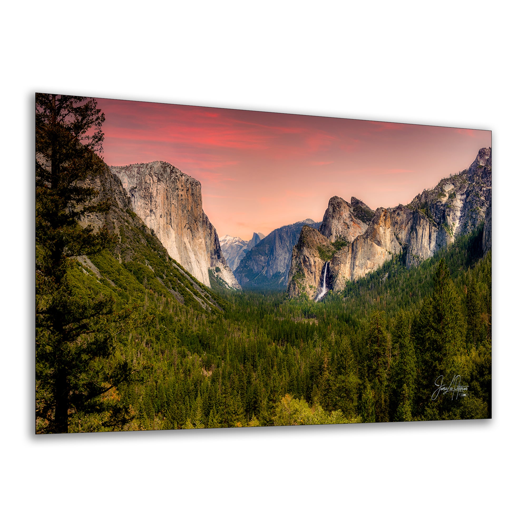 Yosemite National Park Mountain Picture Nature Photo Bohemian Relaxation Artwork for Meditation