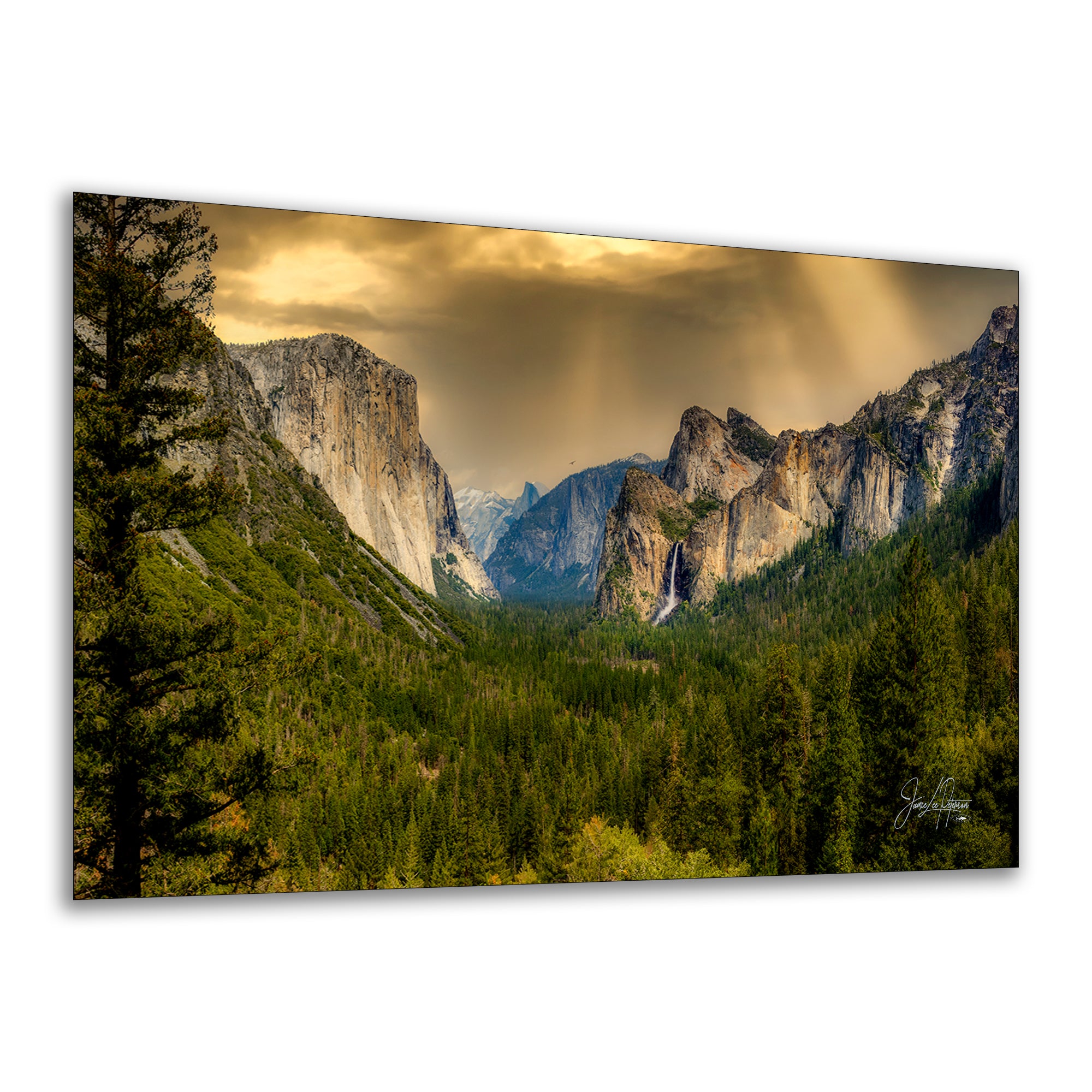 Yosemite National Park Mountain Picture Nature Photo Bohemian Relaxation Artwork for Meditation