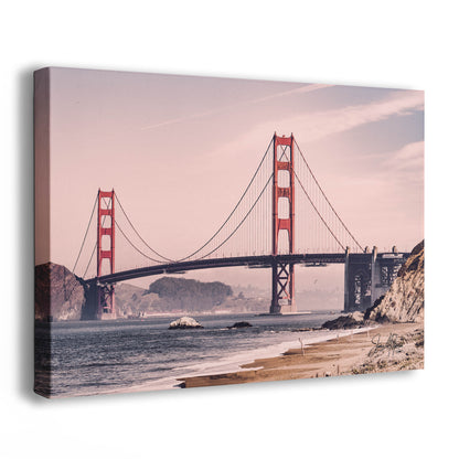 Golden Gate Bridge Vintage Photo Gift, San Francisco Print