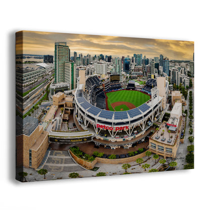 San Diego Padres Baseball Stadium Petco Park Canvas Print