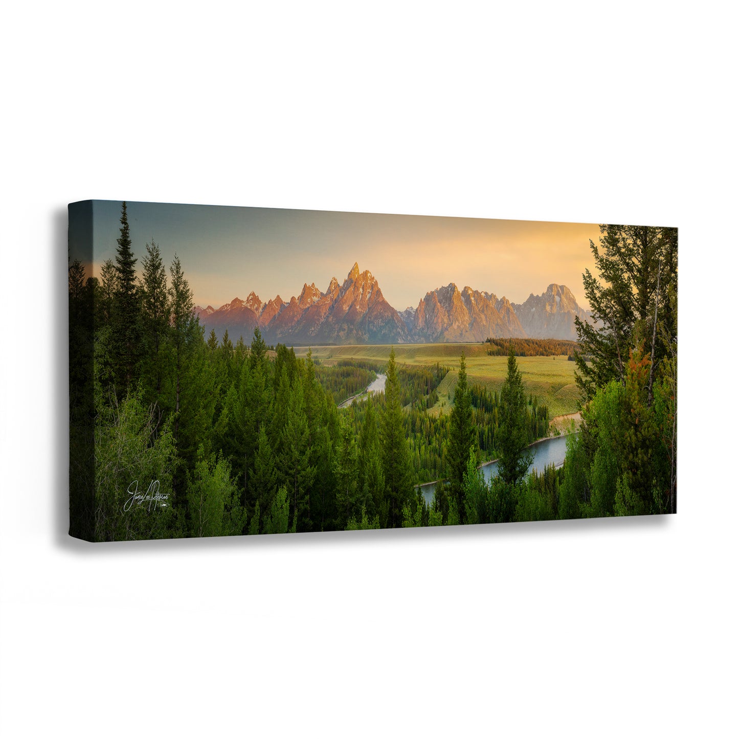 Grand Teton National Park Wyoming Mountain Picture Panorama Nature Photo, Rustic Wall Art, Jackson Hole Scenery, Bohemian Decor