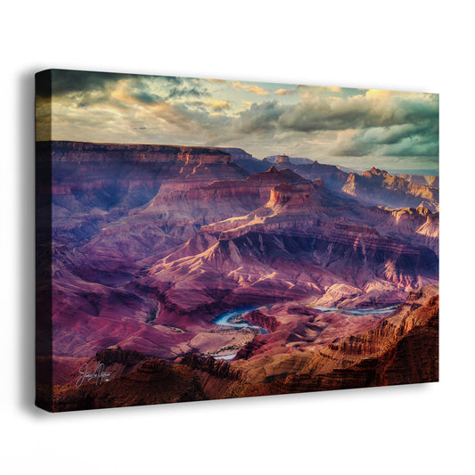 Grand Canyon National Park, Red Rock Arizona Desert Picture Nature Photo, Bohemian Style Relaxation Artwork for Meditation, Apartment, Office & House Decor