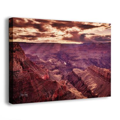 Grand Canyon National Park, Arizona Desert Picture Sunset Nature Photo, Bohemian Style Relaxation Artwork for Meditation, Apartment, Office & House Decor