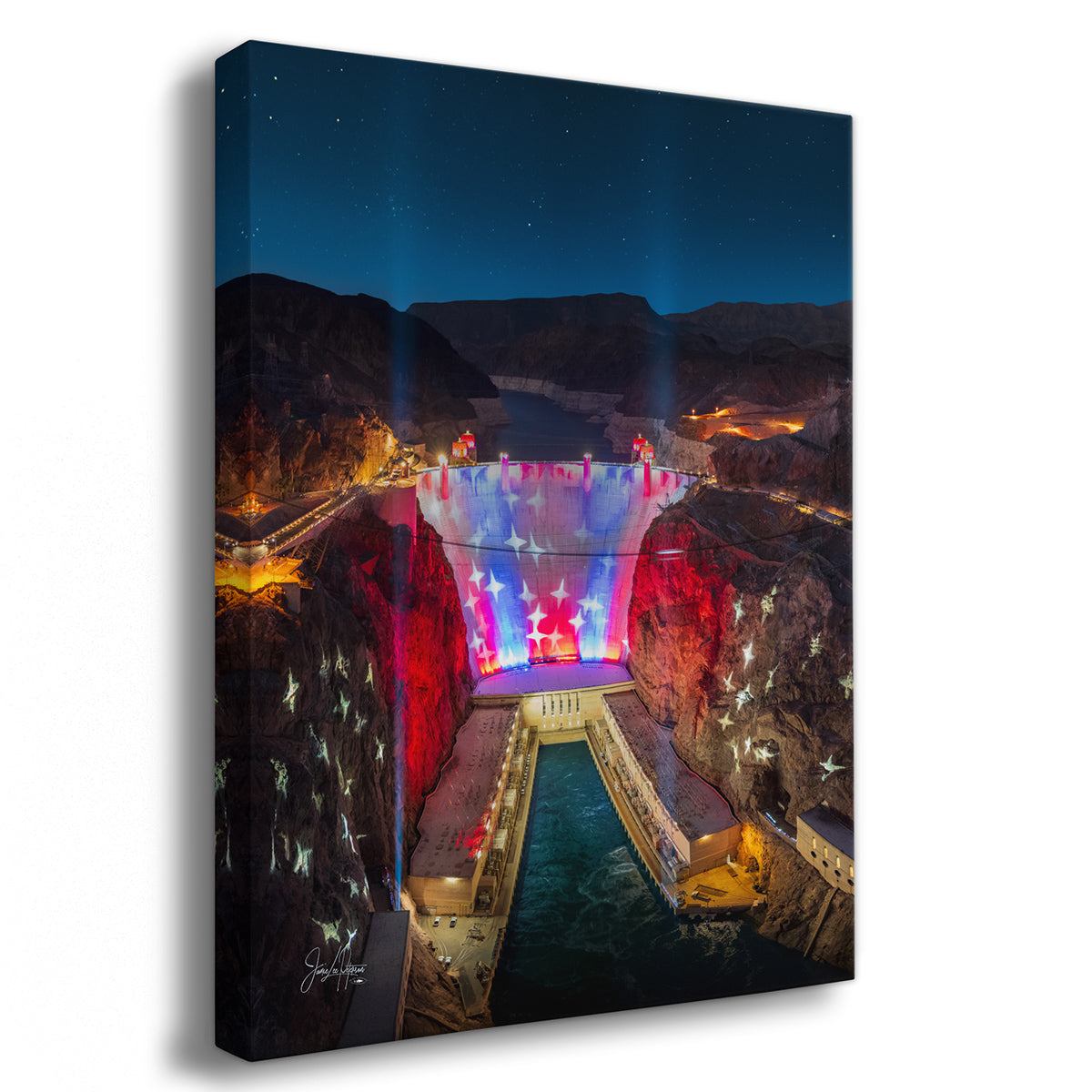 America250 Celebration Hoover Dam Arizona, Independence Day American Flag Decor