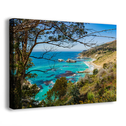 Pfeiffer Beach Big Sur California Coastline Ocean Picture Nature Photo, Relaxation Artwork, Meditation, Office House Decor