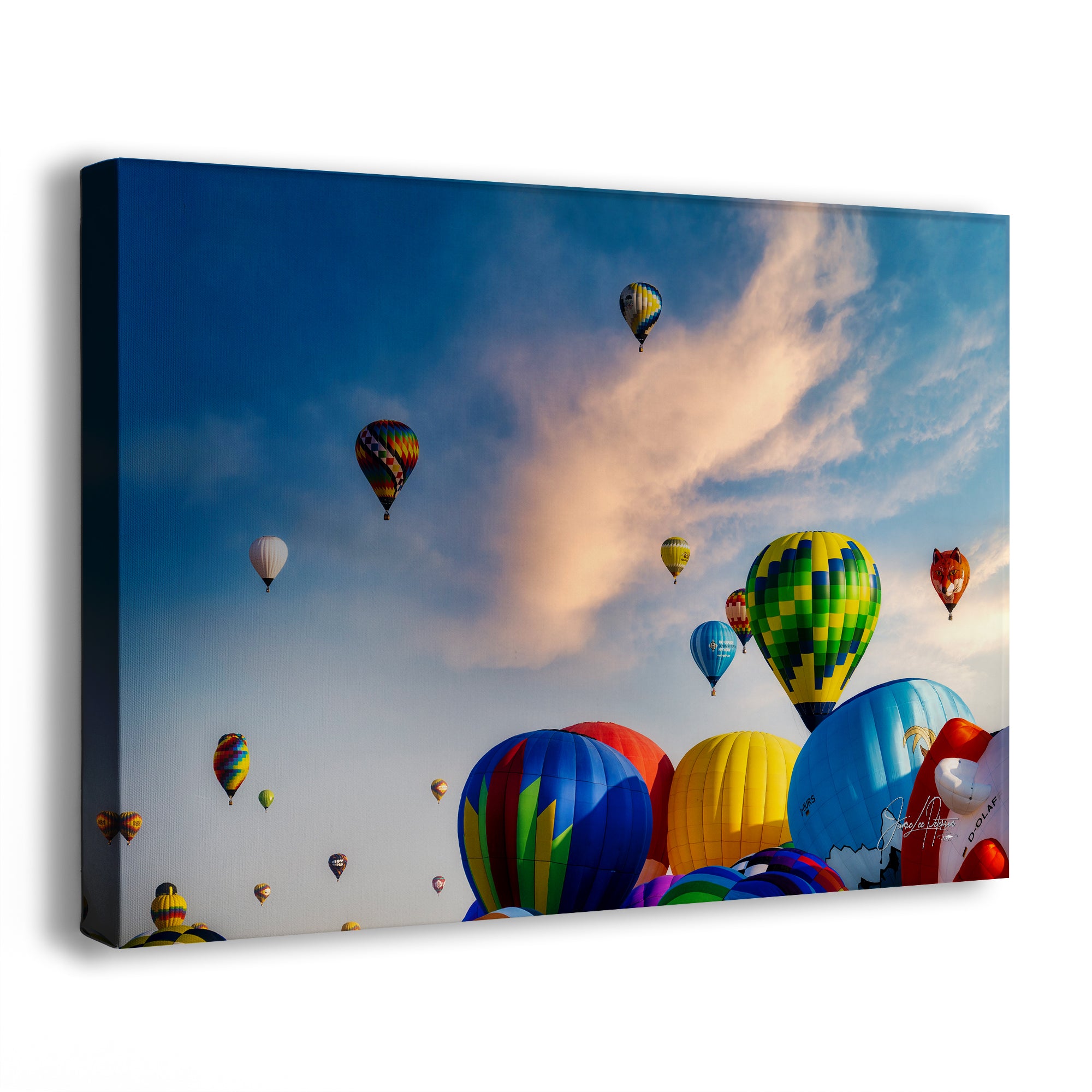Hot Air Balloon Festival | Albuquerque New Mexico Balloon Fiesta Wall Art | Office, Cubicle & House Decor