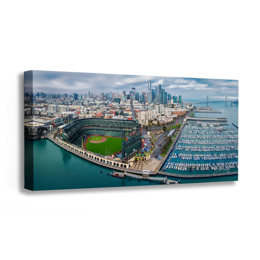 San Francisco Giants Baseball Stadium, Oracle Park Canvas Print