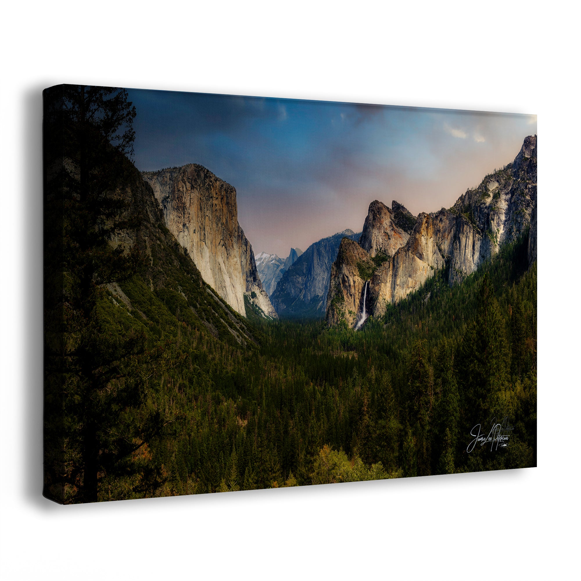 Yosemite National Park Mountain Picture Nature Photo Bohemian Relaxation Artwork for Meditation