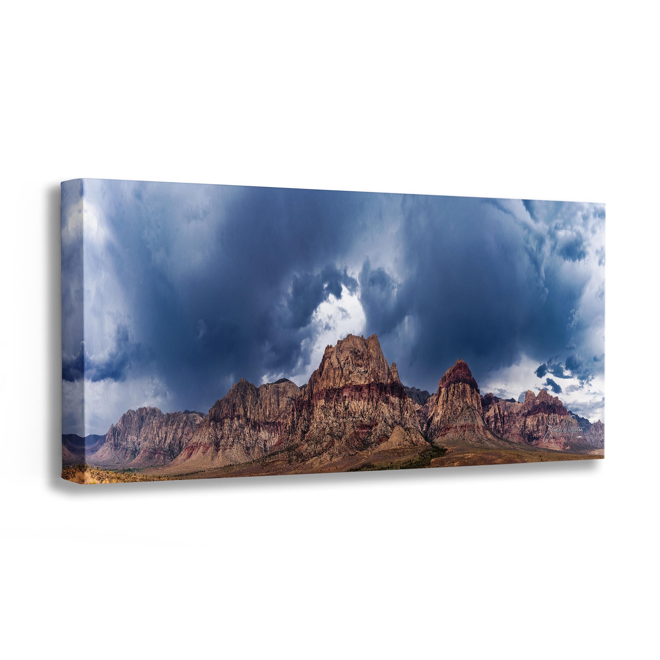 Red Rock Canyon Southwestern Decor Panoramic Wall Art