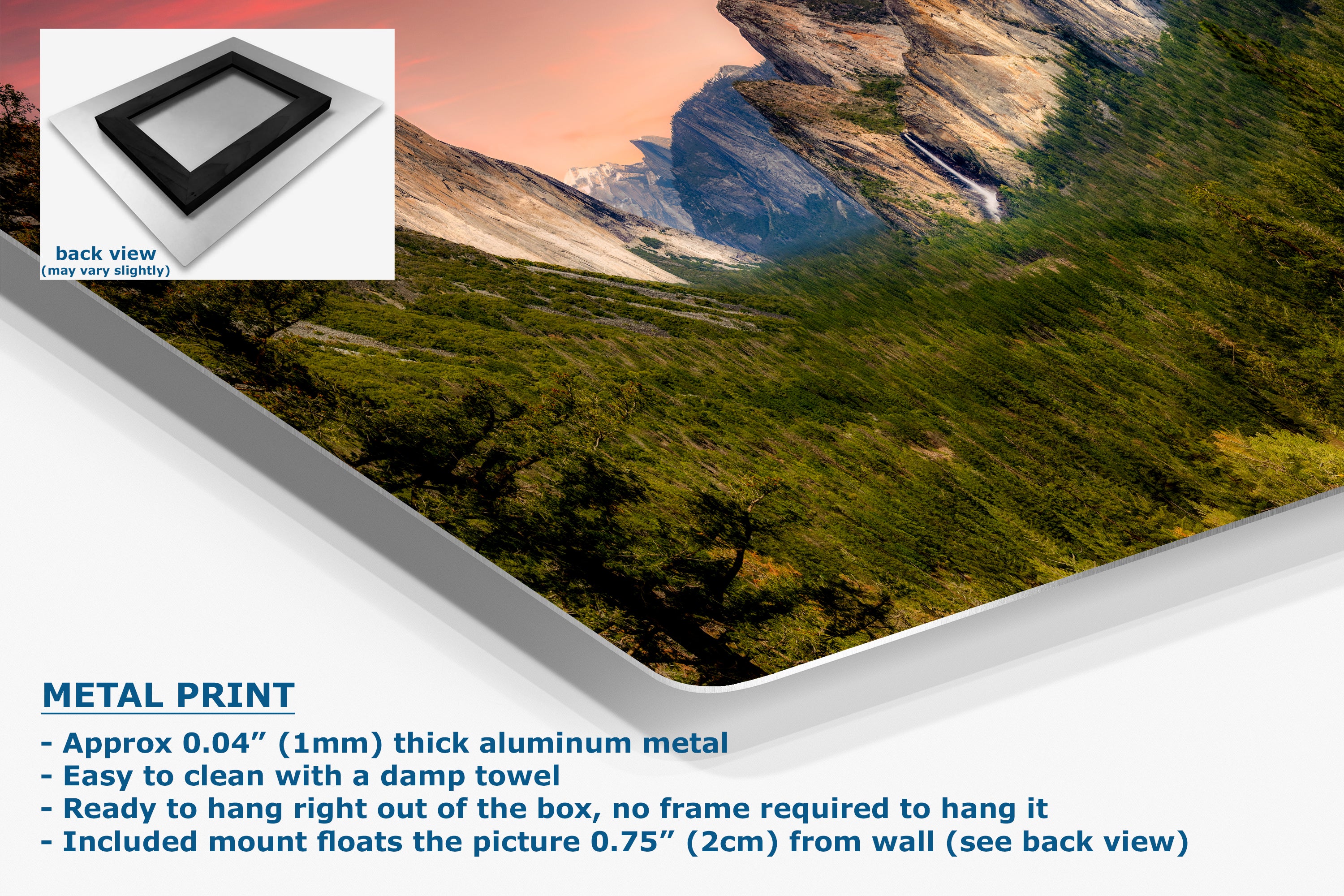 Yosemite National Park Mountain Picture Nature Photo Bohemian Relaxation Artwork for Meditation