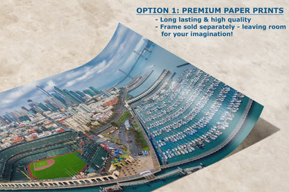 San Francisco Giants Baseball Stadium, Oracle Park Canvas Print