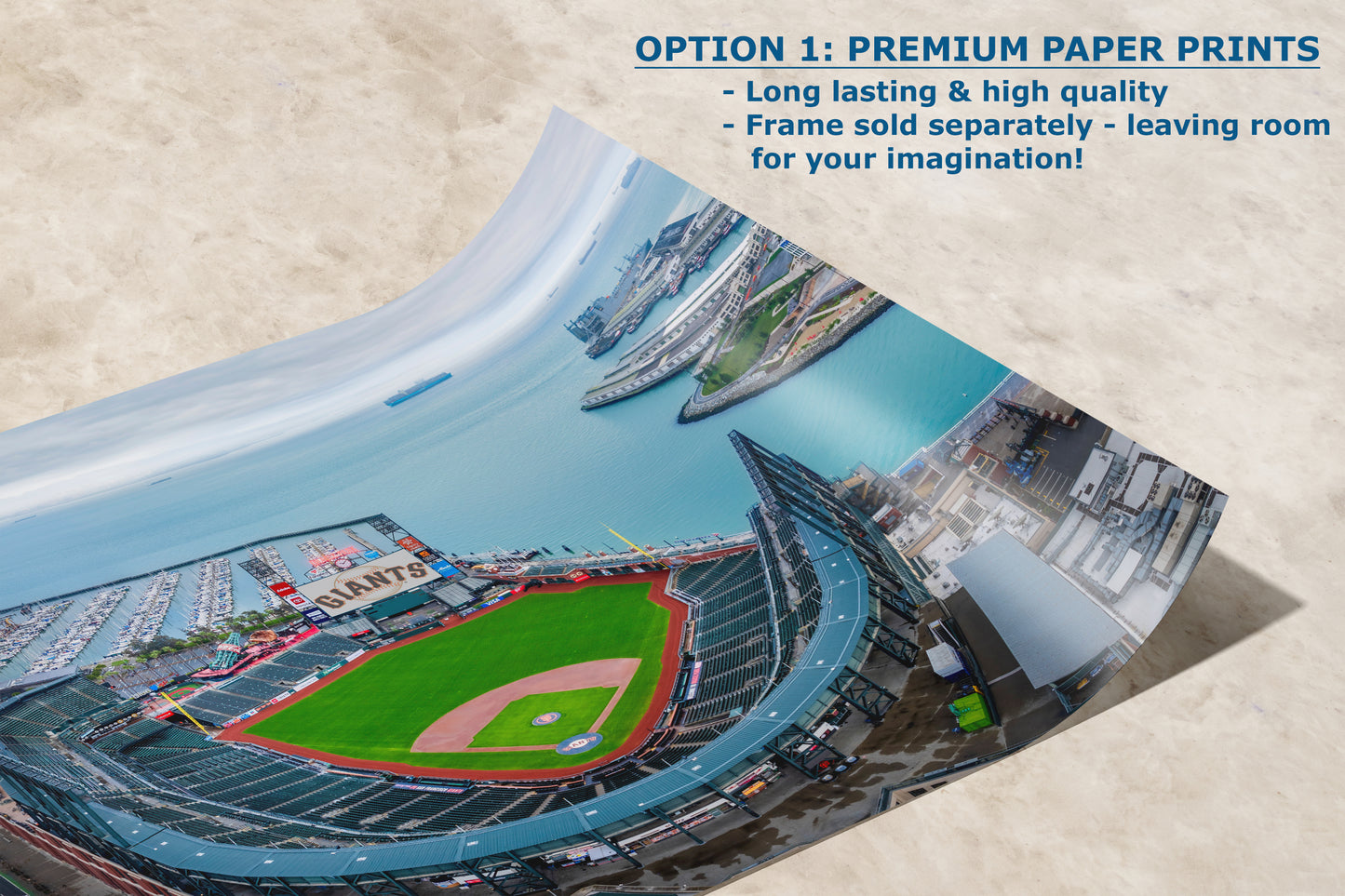 San Francisco Giants Baseball Stadium, Oracle Park Canvas Print