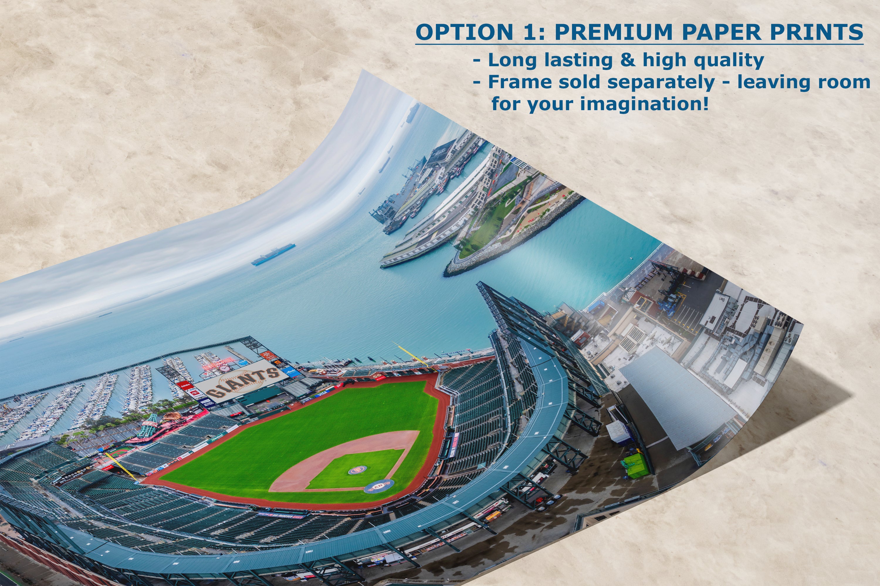 San Francisco Giants Baseball Stadium, Oracle Park Canvas Print