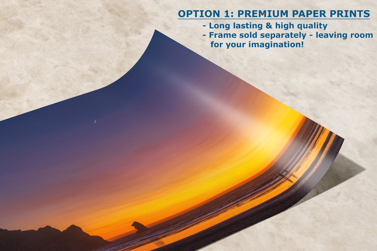 Morro Bay California Coastline Ocean Picture Nature Photo, Morro Rock Sunset Coastal Relaxation Artwork, Dorm Room, Office & House Decor