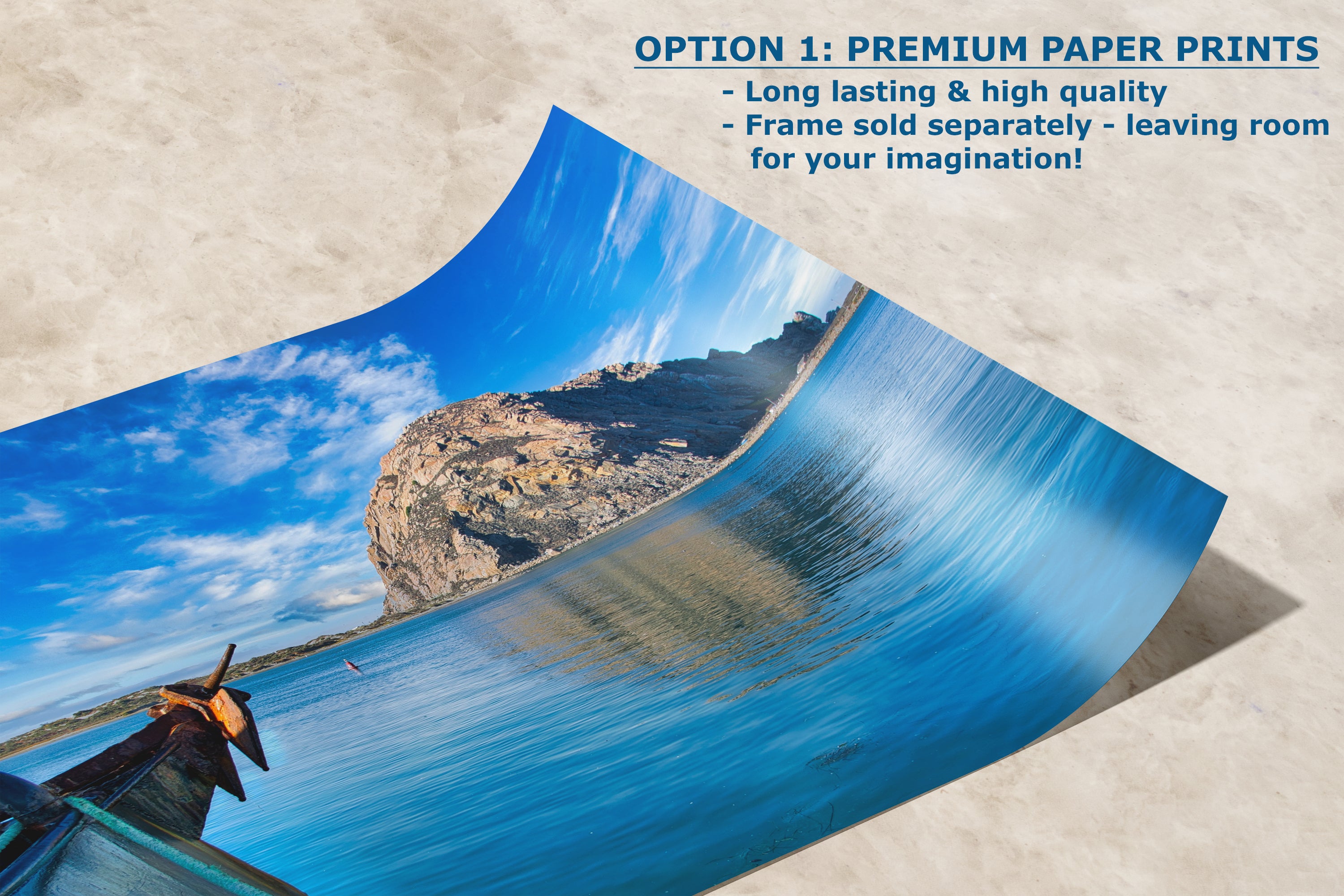 Morro Bay California Coastline Ocean Picture Nature Photo, Morro Rock Coastal Relaxation Artwork, Dorm Room, Office & House Decor