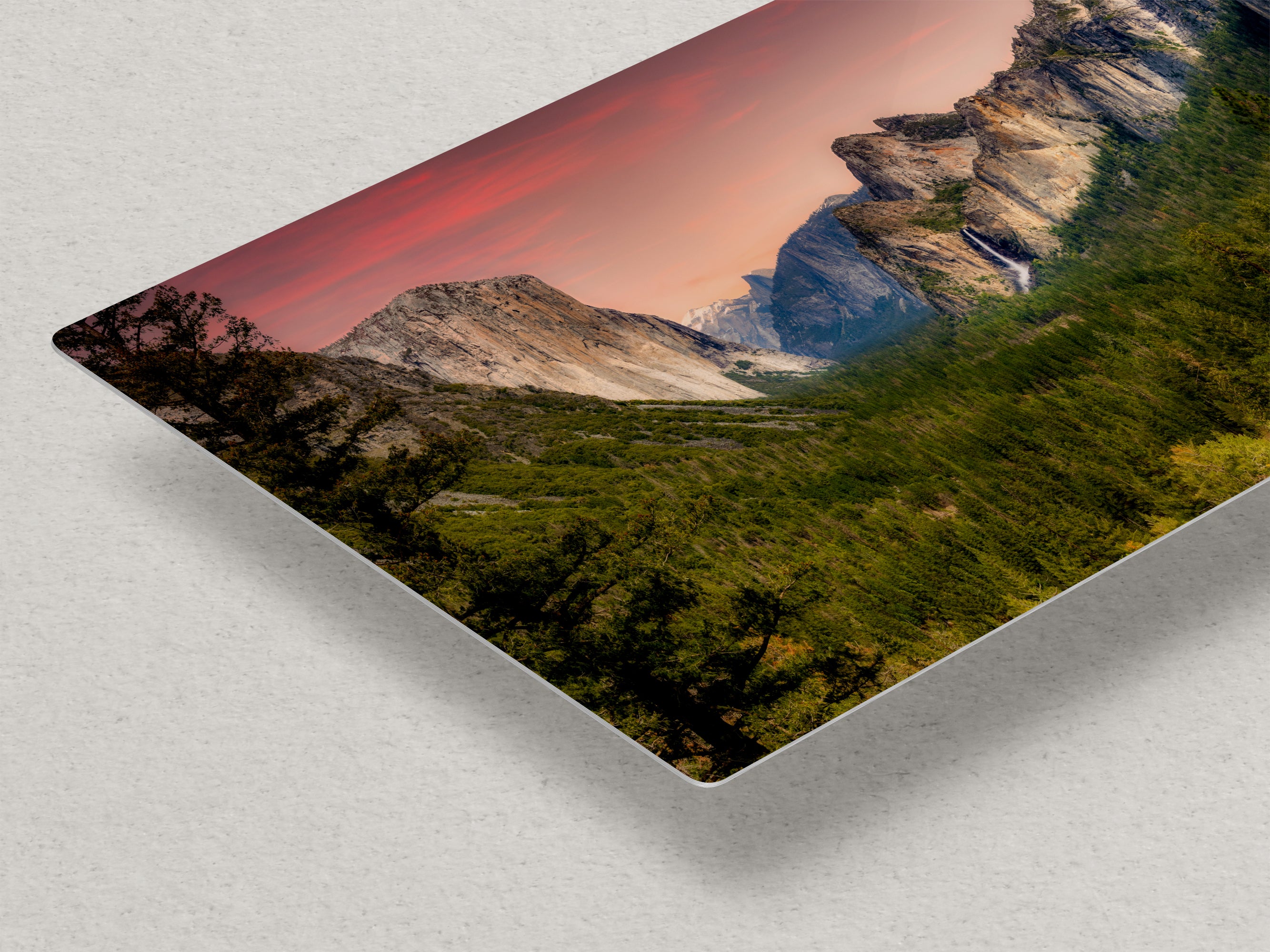 Yosemite National Park Mountain Picture Nature Photo Bohemian Relaxation Artwork for Meditation