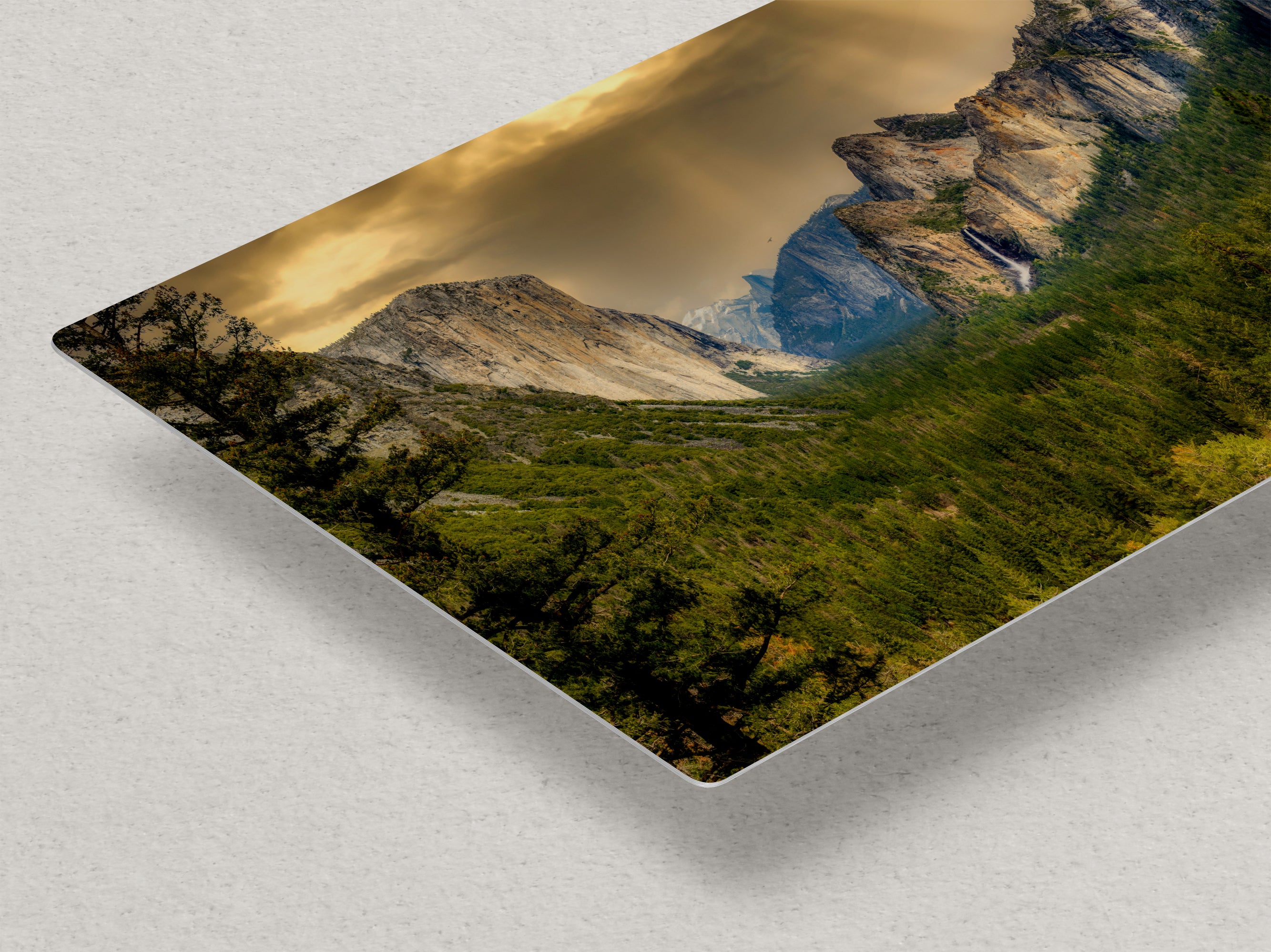 Yosemite National Park Mountain Picture Nature Photo Bohemian Relaxation Artwork for Meditation