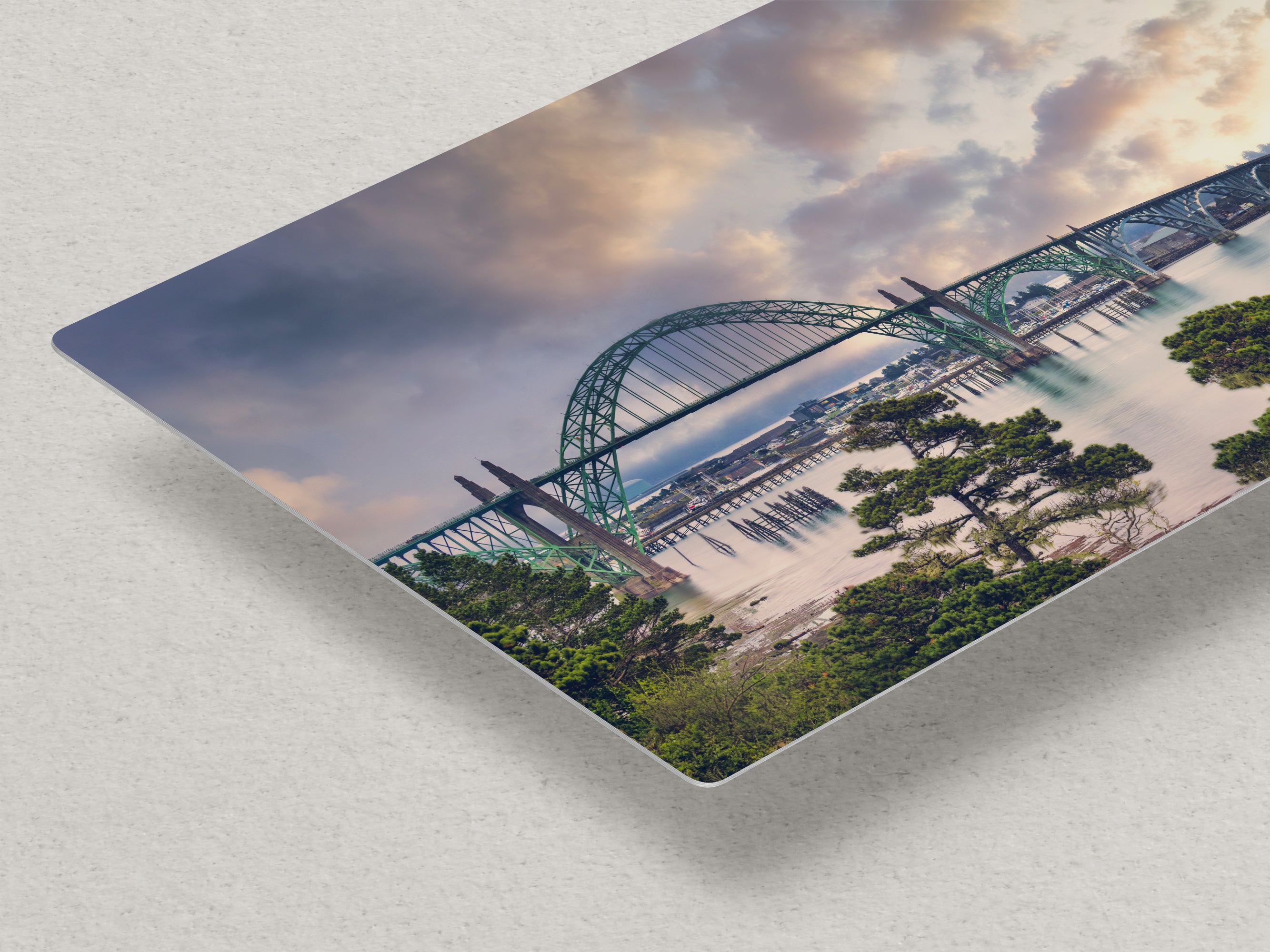 Alsea Bay Bridge Picture, Waldport Oregon Coast Ocean Picture, Pacific Northwest