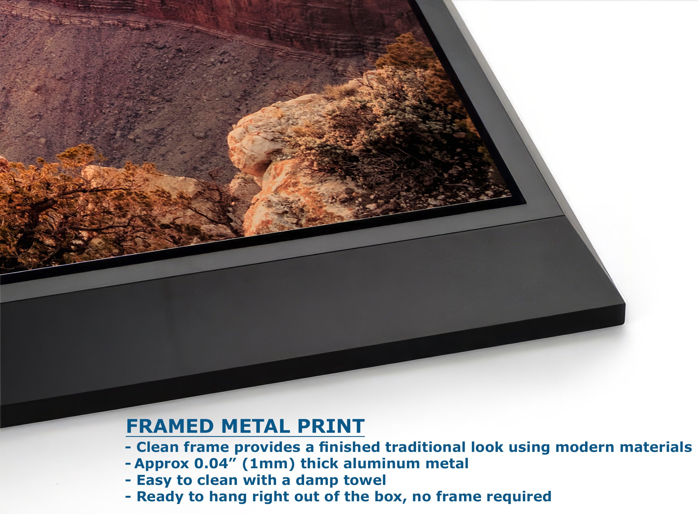 Grand Canyon National Park, Arizona Desert Picture Nature Photo, Bohemian Style Relaxation Artwork for Meditation, Office & House Decor