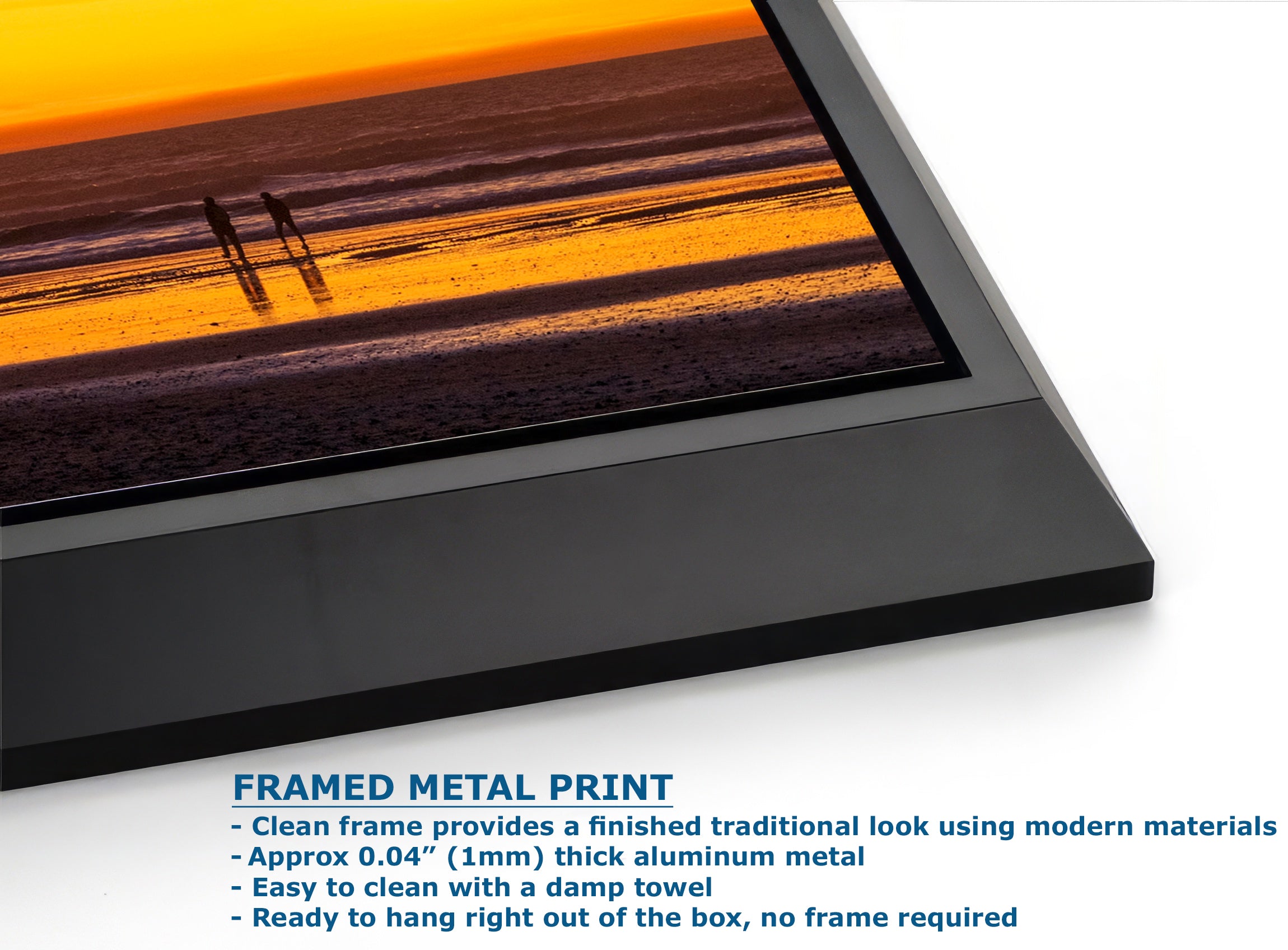 Limited Edition Fine Art Photography, Ocean Picture Morro Bay California Coastline Crescent Sunset