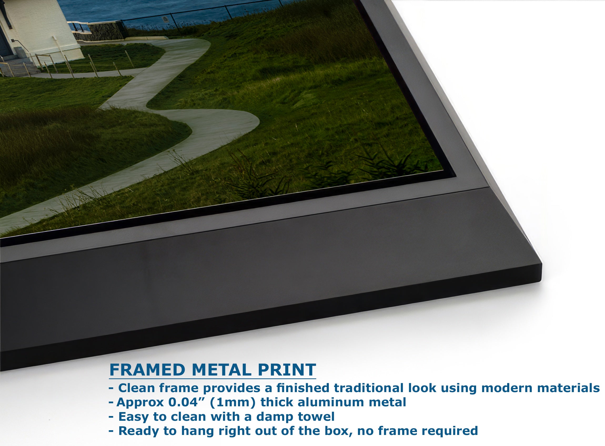 Yaquina Head Lighthouse Picture, Oregon Coast Ocean Picture, Pacific Northwest Beach Photo Wall Art for Office and Relaxation