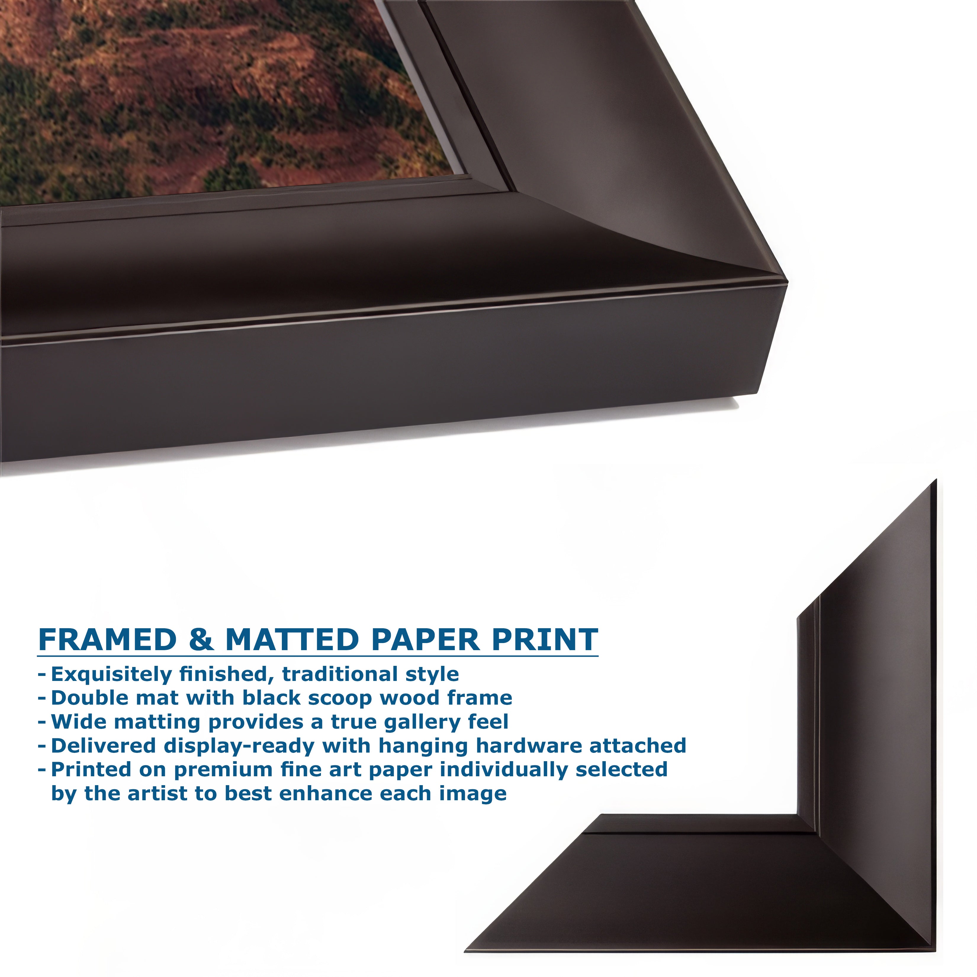 Cathedral Rock Aerial Sunrise, Sedona Arizona Desert Picture Nature Photo Relaxation Artwork for Meditation, Office, and House Decor