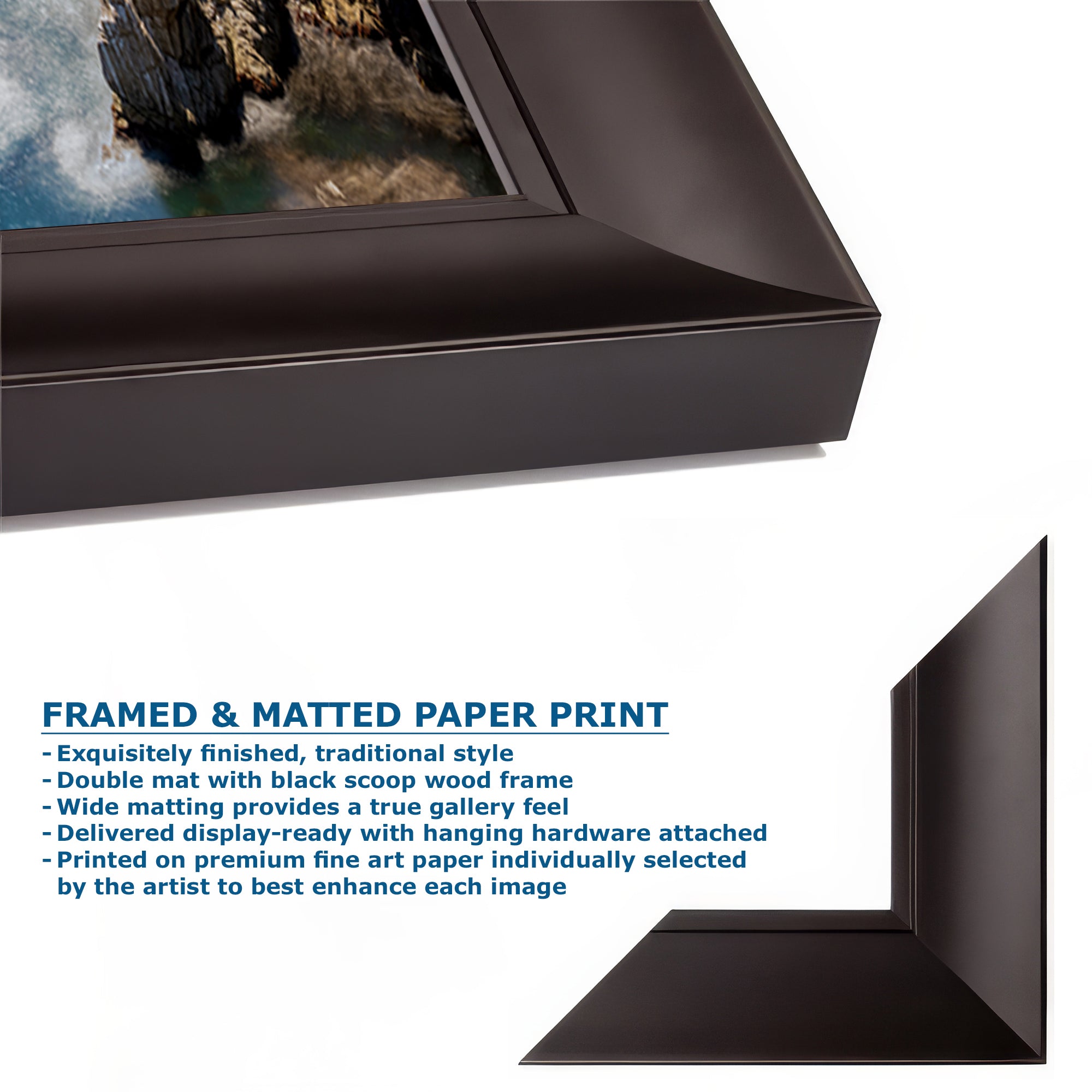 Limited Edition Fine Art Photography Ocean Picture, Point Lobos Oceanscape, Carmel California