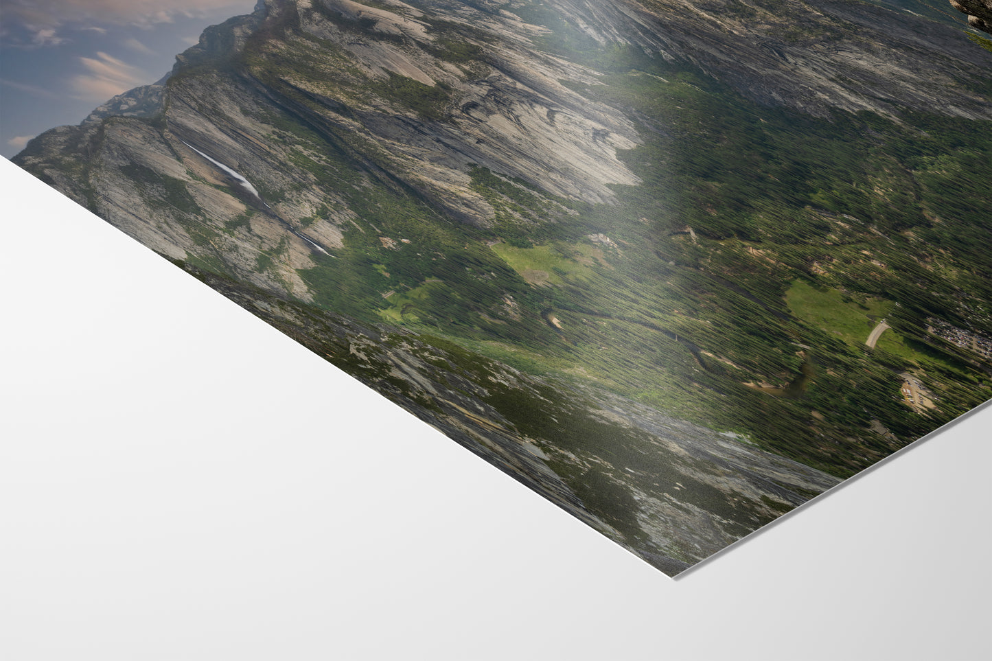 Glacier Point Yosemite National Park Nature Photo Relaxation Artwork, Sierra Nevada Scenic Picture for Meditation, Office, and House Decor