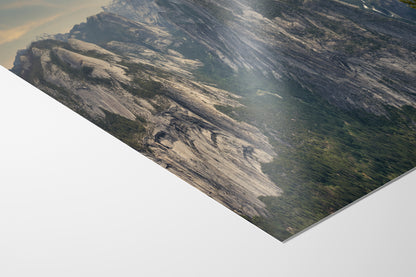 Glacier Point Yosemite National Park Nature Photo Relaxation Artwork of Half Dome for Meditation, Office, and House Decor