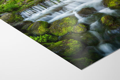 Yosemite National Park Waterfall Picture Nature Photo Relaxation Artwork for Meditation, Office, Apartment, and House Decor