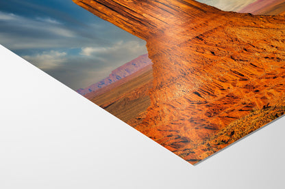 Monument Valley Arizona Desert Picture Nature Photo, Bohemian Style Relaxation Artwork for Meditation, Apartment, Office & House Decor