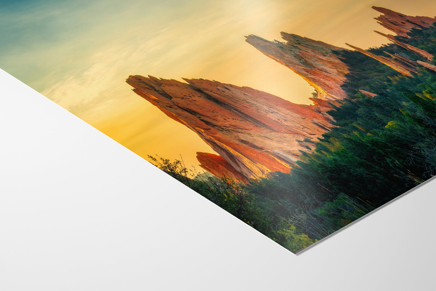 Garden of the Gods Colorado Mountain Picture, Nature Photo of Rocky Mountains for Meditation Relaxation Artwork Bohemian House Decor