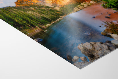 Dream Lake Rocky Mountain National Park Mountain Picture Nature Photo, Relaxation Artwork for Meditation, Office, Apartment & House Decor