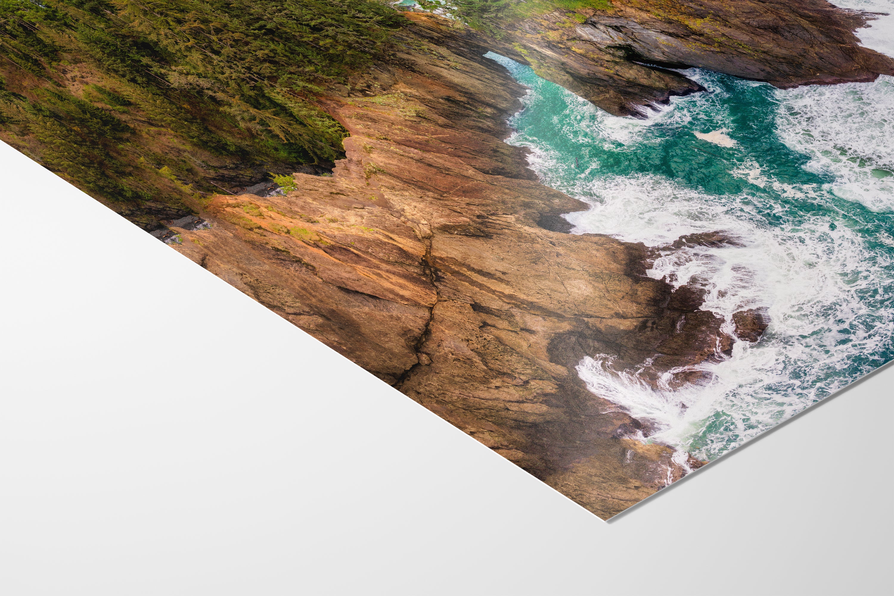 Oregon Coast Ocean Picture - Breathtaking Pacific Northwest Nature Photo for Relaxation, Meditation and Stylish Decor