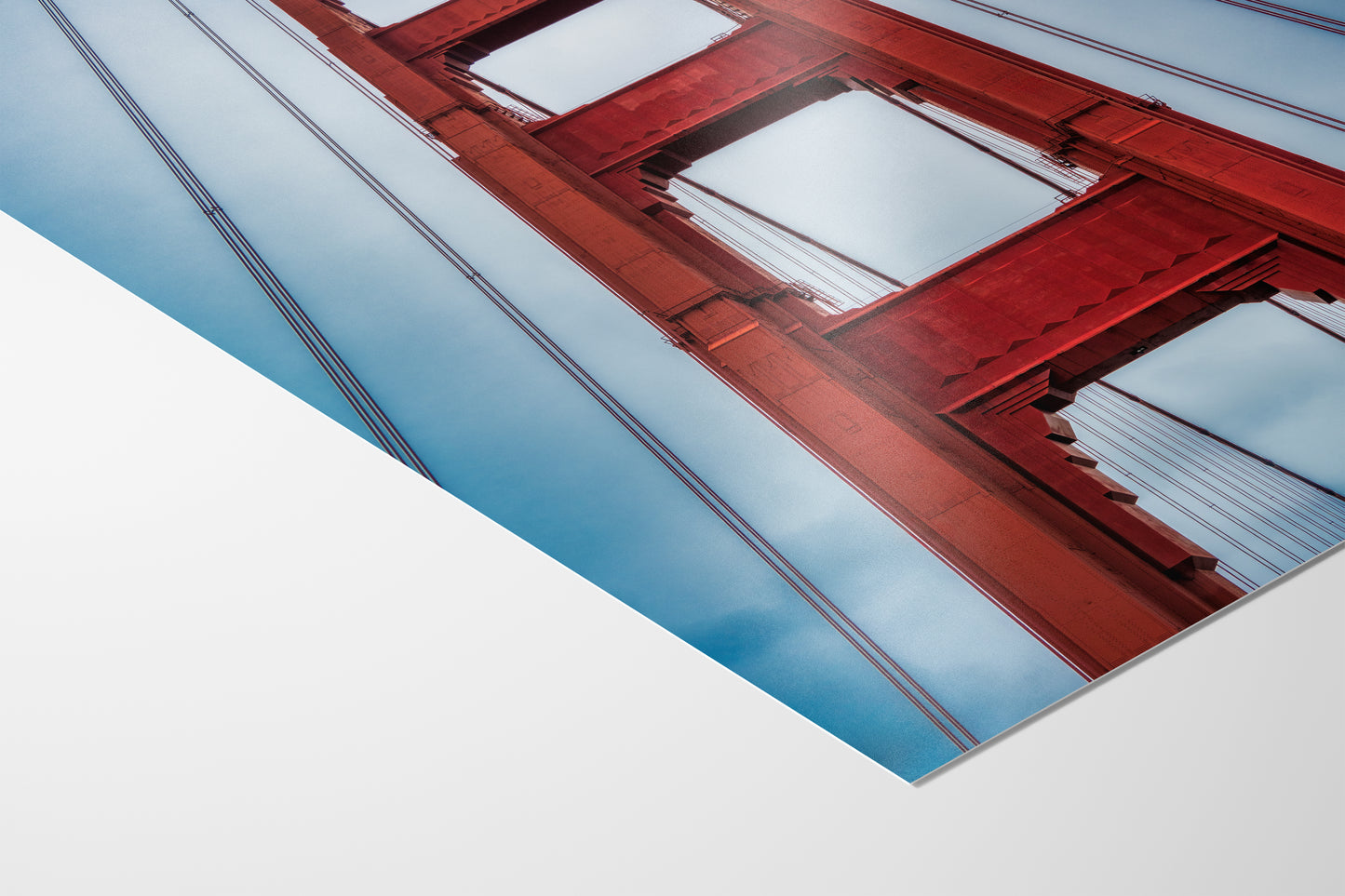 San Francisco Golden Gate Bridge Picture | Towering Canvas Wall Art | California Coastline Photography | Office, Dorm, or Home Decor