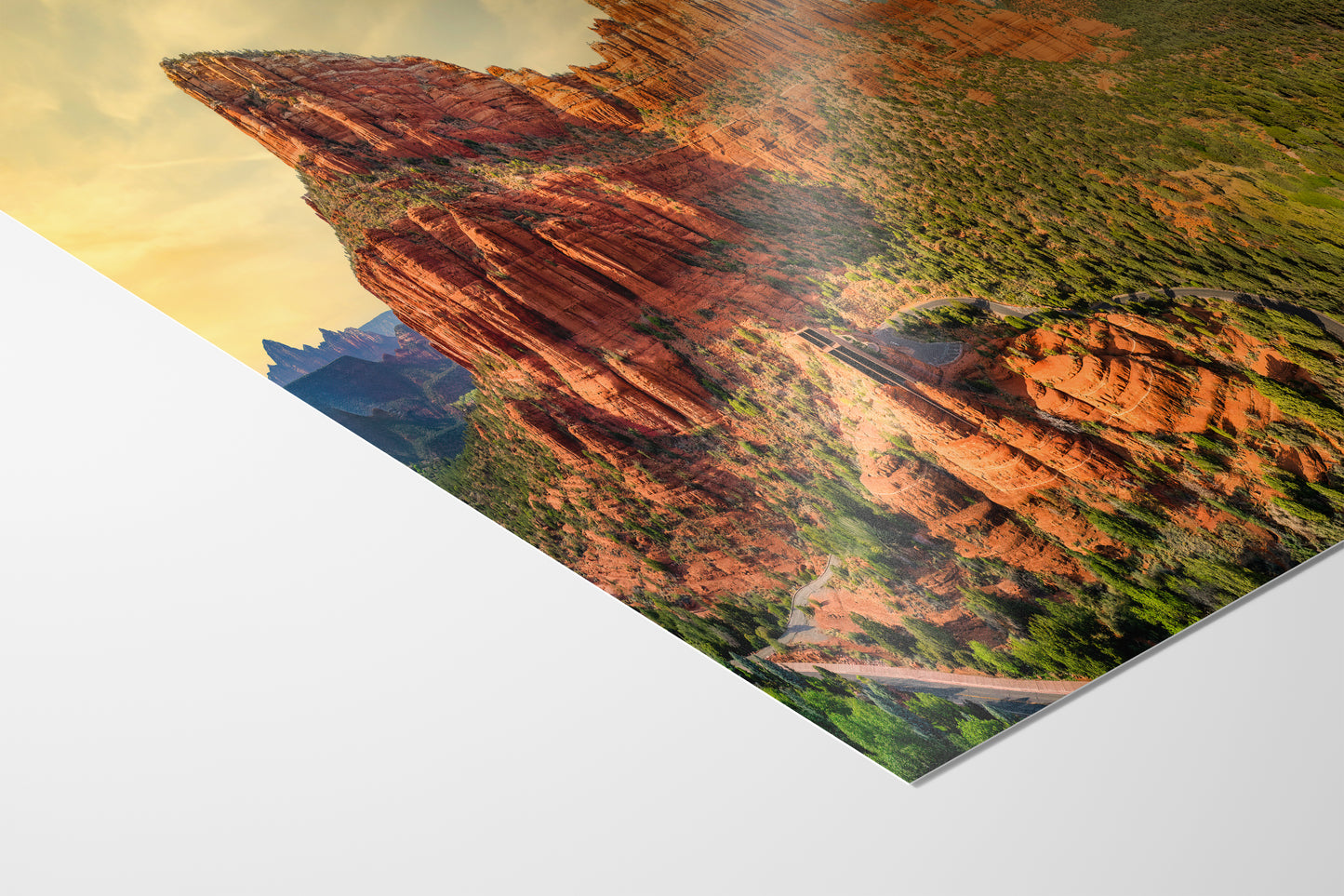 Chapel of the Holy Cross Sedona Arizona Desert Picture, Southwestern Wall Art, Catholic Church Decor, Canvas Print, Office or Home Wall Art