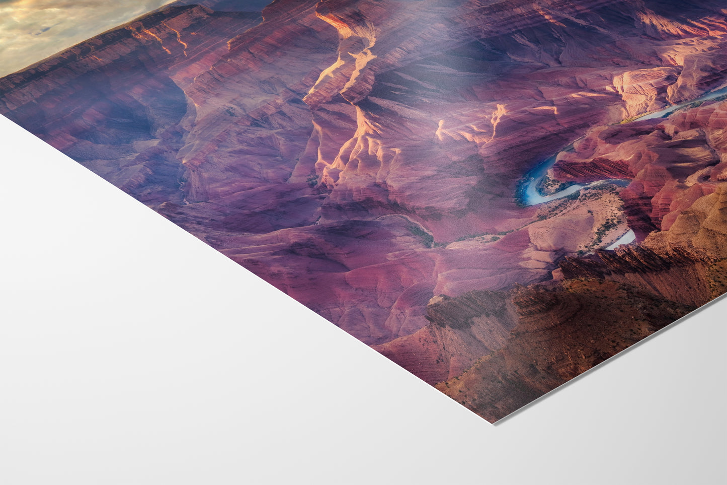 Grand Canyon National Park, Red Rock Arizona Desert Picture Nature Photo, Bohemian Style Relaxation Artwork for Meditation, Apartment, Office & House Decor