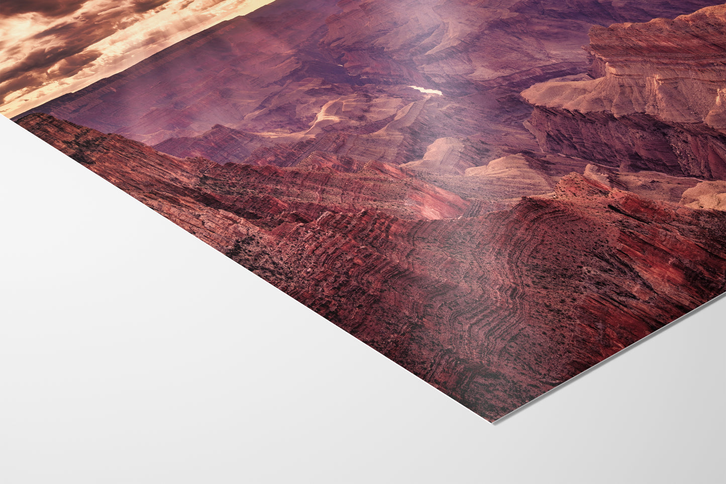 Grand Canyon National Park, Arizona Desert Picture Sunset Nature Photo, Bohemian Style Relaxation Artwork for Meditation, Apartment, Office & House Decor