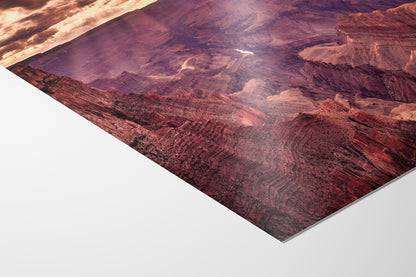 Grand Canyon National Park, Arizona Desert Picture Sunset Nature Photo, Bohemian Style Relaxation Artwork for Meditation, Apartment, Office & House Decor