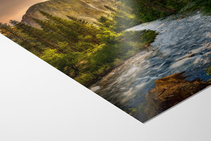 El Capitan Yosemite National Park Nature Photo with Merced River, Granite Mountain Picture Relaxation Artwork for Meditation, Dorm, Office, or House Decor