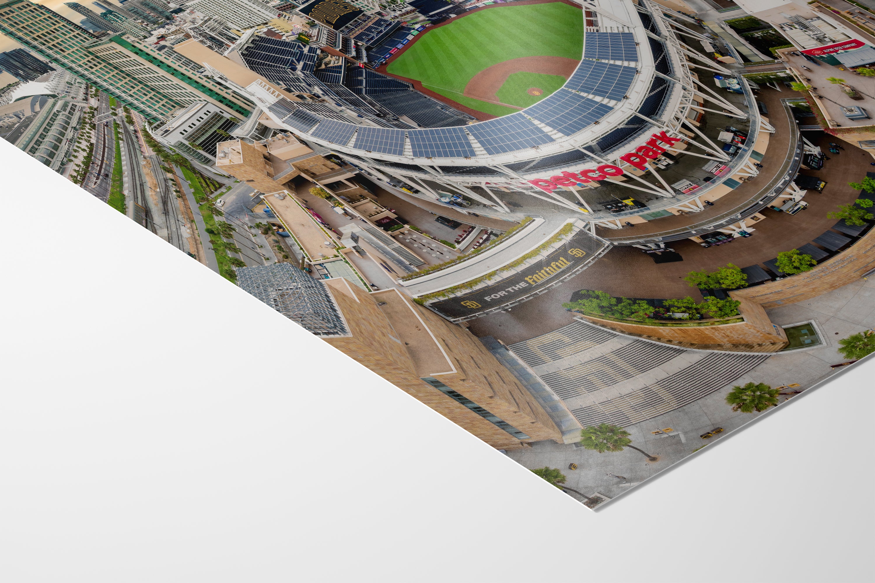 San Diego Padres Baseball Stadium Petco Park Canvas Print