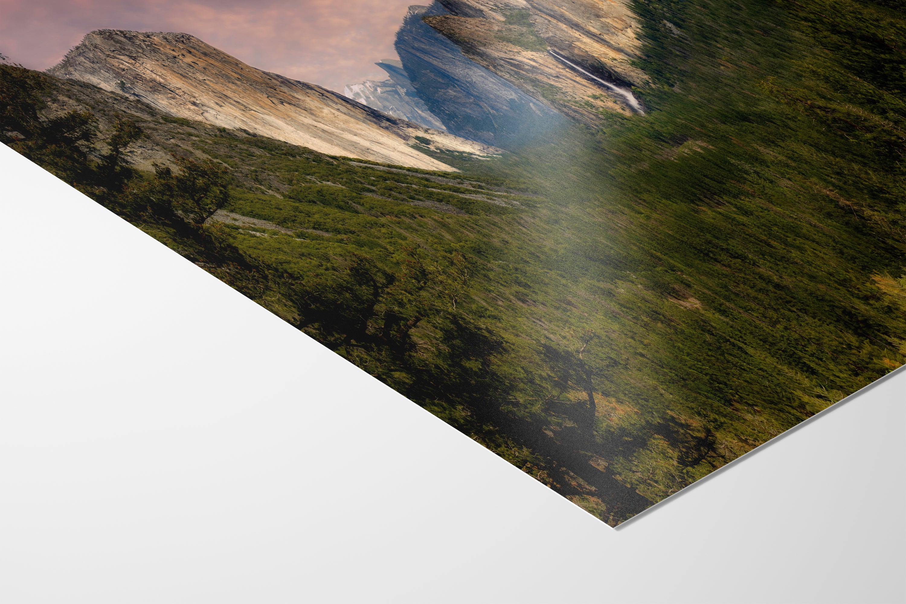 Yosemite National Park Mountain Picture Nature Photo Bohemian Relaxation Artwork for Meditation