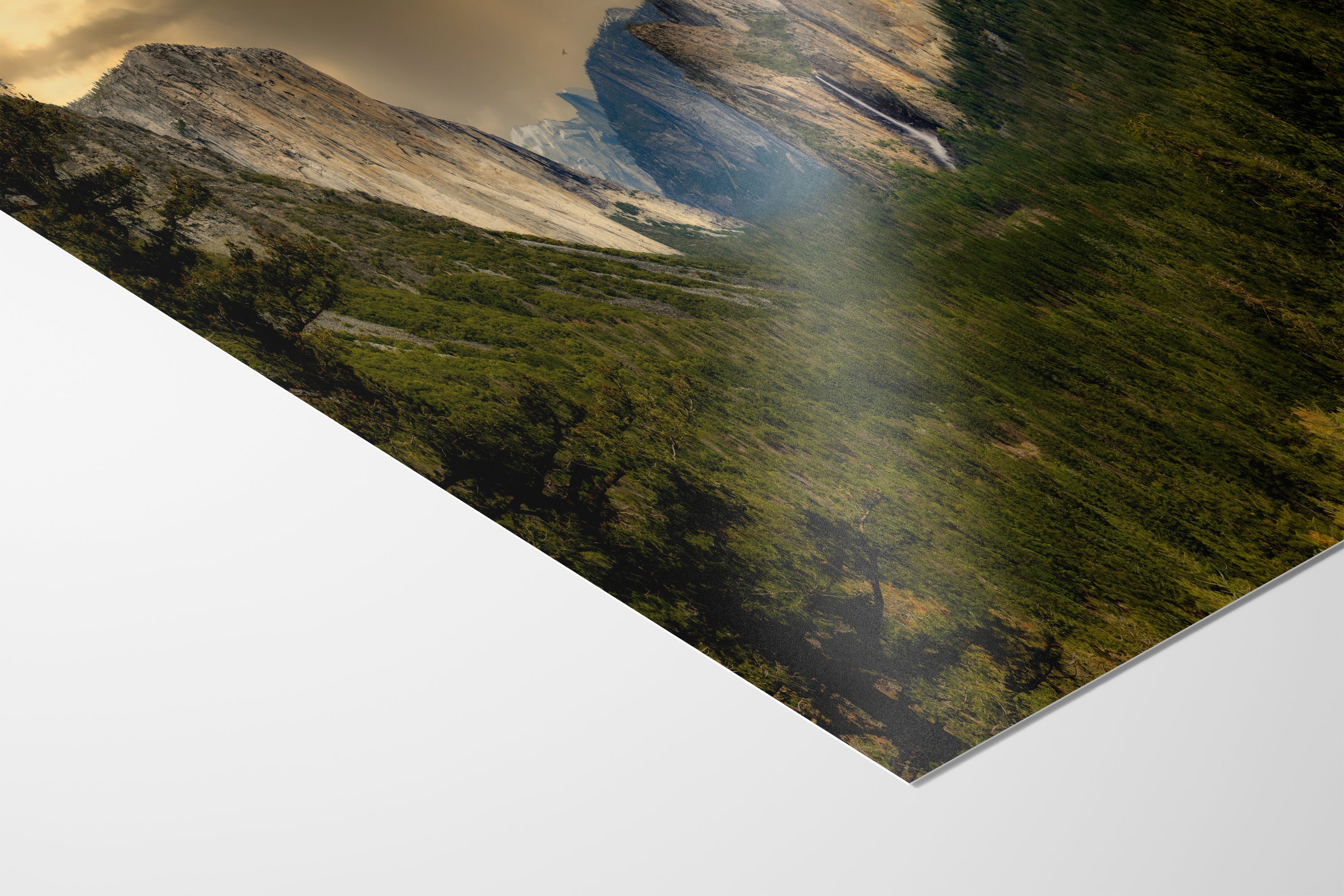 Yosemite National Park Mountain Picture Nature Photo Bohemian Relaxation Artwork for Meditation