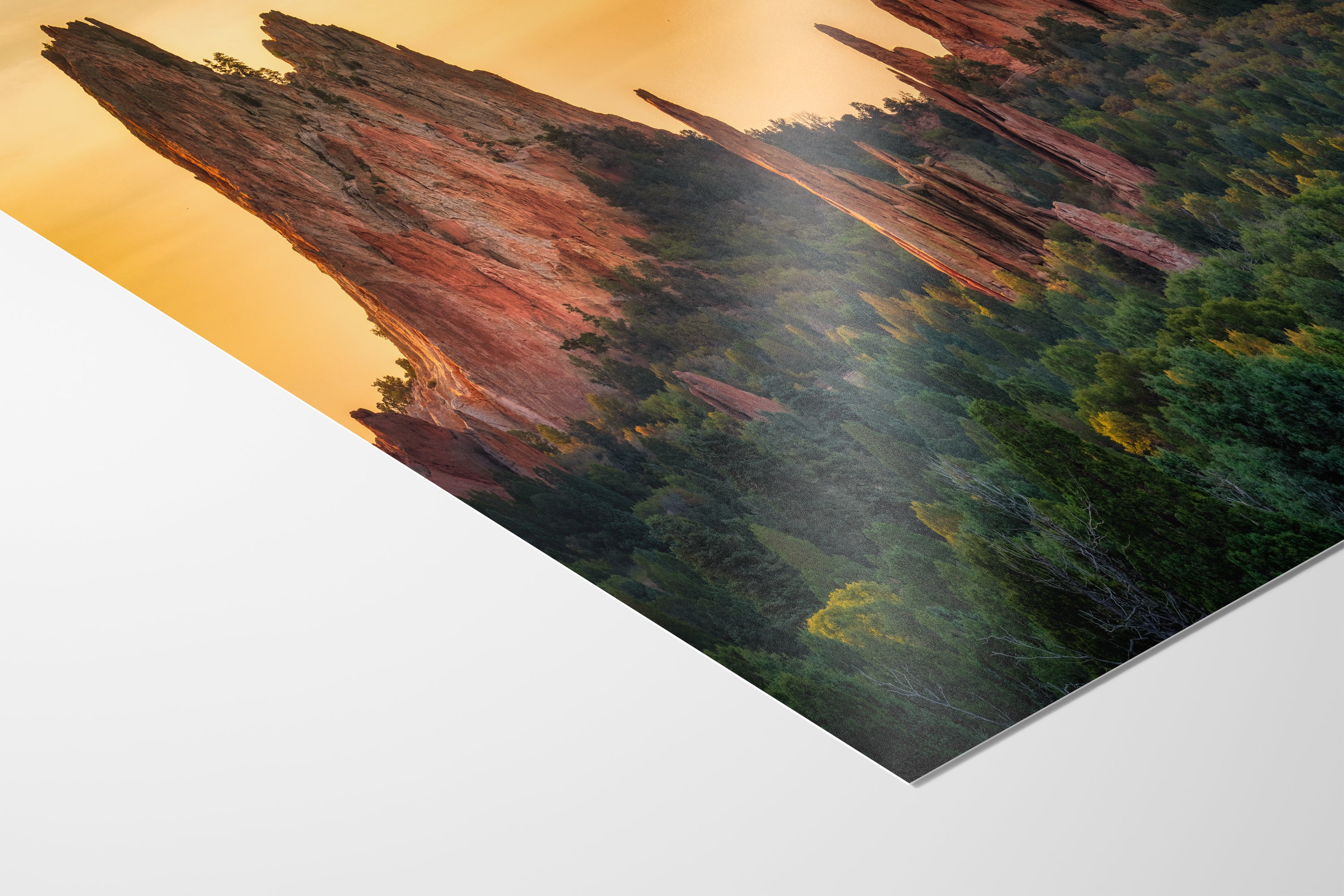 Garden of the Gods Colorado Mountain Photo - Serene Rocky Mountain Nature Photo for Meditation Home Decor