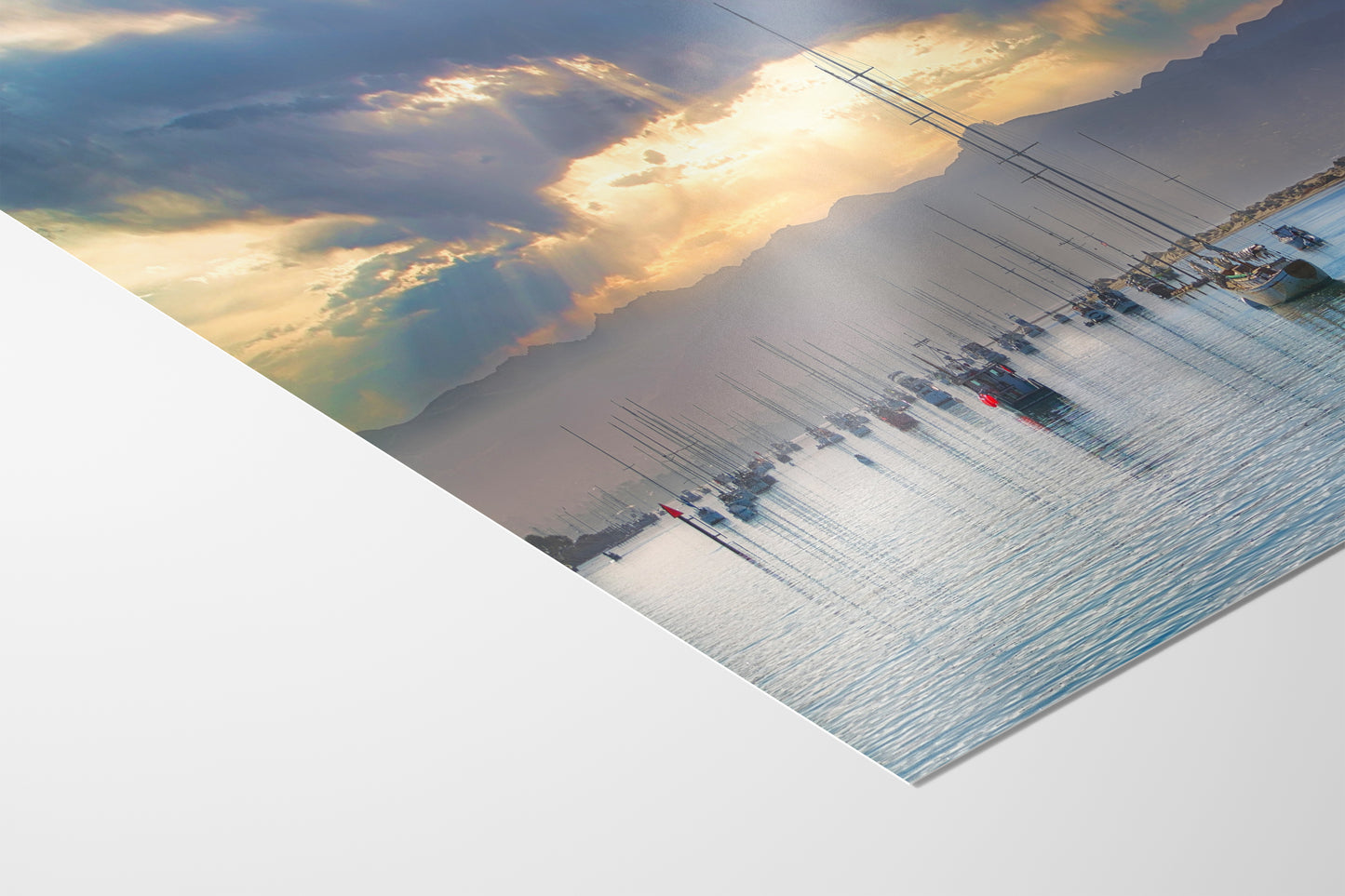 Sailboat Sunrise Morro Bay California Coastline Ocean Picture Nature Photo, Beach Picture Relaxation Artwork, Dorm Room, Office & House Decor